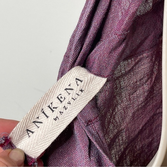Anikena by AZULIK Azurita Dress in metallic purple One Size unique - Picture 6 of 8